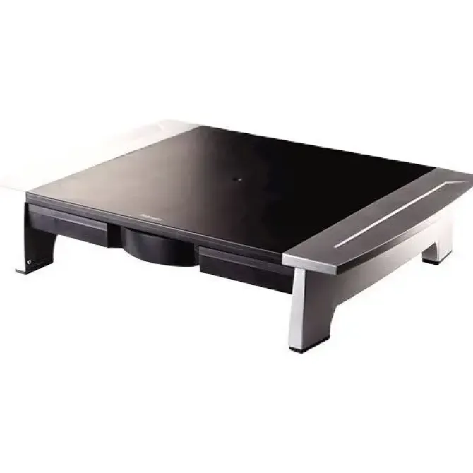 FELLOWES OFFICE SUITES SOPORTE PARA MONITOR - 5 AJUSTES DE ALTURA - CAJON DE ALMACENAMIENTO - ESPACIO PARA PORTATIL - PESO MAX 36KG