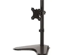 FELLOWES PROFESSIONAL SERIES PEANA PARA MONITOR INDIVIDUAL - GESTION DE CABLES INTEGRADA - HASTA 32 Y 8 KG - COLOR NEGRO