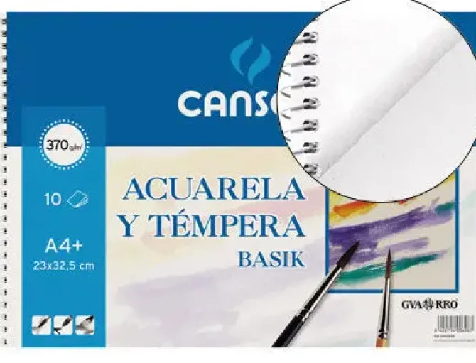 FILA BLOC ACUARELA GUARRO A3 ESP.370G 10H 200400697 MAK600067