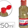 FILA BOTE TEMPERA ESCOLAR GIOTTO GLITTER 250 ML. ORO REF. 531201