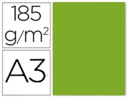 FILA CARTULINA GUARRO A3 185G V.MANZANA 200040206 MAK655054