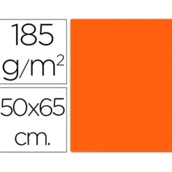 FILA CARTULINA GUARRO 50X65 FLUO.NARANJA 2000403810 MAK649914