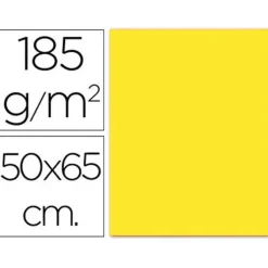 FILA CARTULINA GUARRO 50X65 FLUO.AMARILLO 2000403809 MAK649915