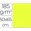 FILA CARTULINA GUARRO 50X65 185G LIMON 200040220 MAK649938