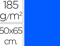 FILA CARTULINA GUARRO 50X65 185G AZUL MAR 200040234 MAK649927