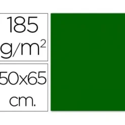 FILA CARTULINA GUARRO 50X65 180G VERDE BILLAR 200040238 MAK649924