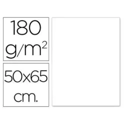 FILA CARTULINA GUARRO 50X65 185G BLANC 200040218 MAK649804
