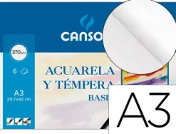 FILA LAMINA ACUARELA BASIK A3 370G/PACK 6H 200402393 MAK619905