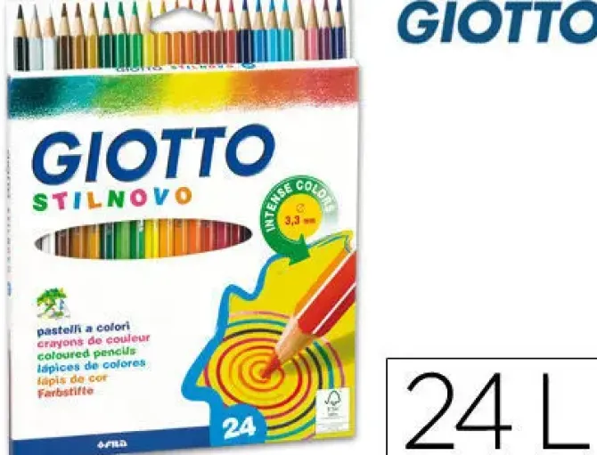 FILA LAPIZ COLOR GIOTTO STILNOVO 24 256600 MAK655029