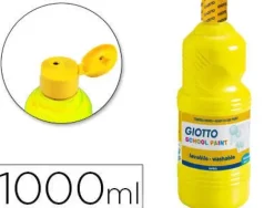 FILA TEMPERA GIOTTO LAVABLE 1000 ML AMARILLA 535502 CS73607