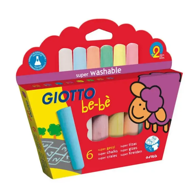 FILA TIZAS GIOTTO BEBE SUPER TIZA /6UD 467300 MAK862347