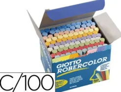 FILA TIZAS ROBERCOLOR COLORES /CAJA 100U 539000 MAK630012