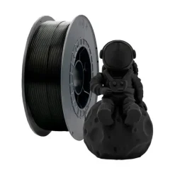 FILAMENTO 3D PLA - DIAMETRO 2.85MM - BOBINA 1KG - COLOR NEGRO