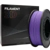 FILAMENTO 3D PLA - DIAMETRO 1.75MM - BOBINA 1KG - COLOR MORADO CLARO