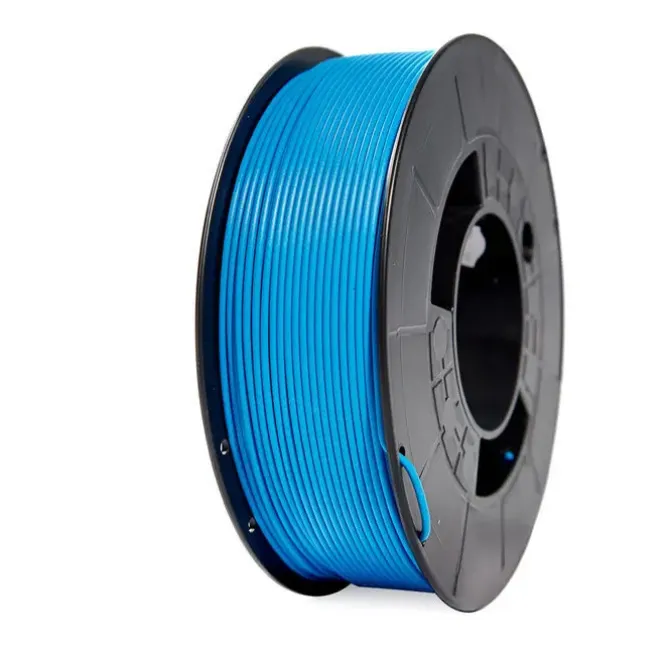 FILAMENTO 3D PLA - DIAMETRO 1.75MM - BOBINA 1KG - COLOR AZUL CLARO