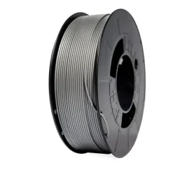 FILAMENTO 3D PLA - DIAMETRO 1.75MM - BOBINA 1KG - COLOR PLATA
