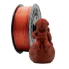 FILAMENTO 3D PLA GLITTER - DIAMETRO 1.75MM - BOBINA 1KG - COLOR ROJO