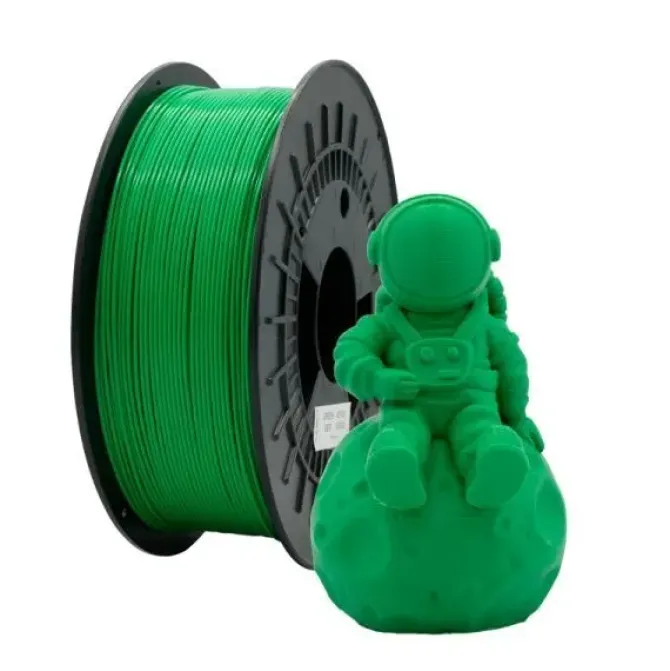 FILAMENTO 3D PLA MATE - DIAMETRO 1.75MM - BOBINA 1KG - COLOR VERDE