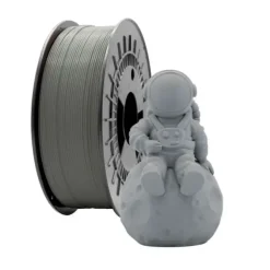 FILAMENTO 3D PLA MATE - DIAMETRO 1.75MM - BOBINA 1KG - COLOR GRIS OSCURO