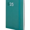FINOCAM AGENDA ANUAL (2025) DYNAMIC MARA COSIDA TAPA FLEXIBLE CON GOMA Y4 120X170 S/V VERDE