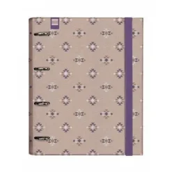 FINOCAM CARPEBLOCK ETNIC + CREMA Y LILA - 5110025