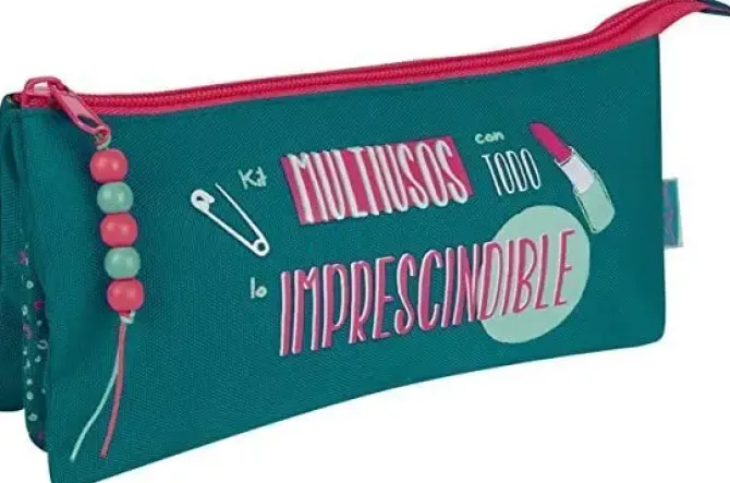 FINOCAM ESTUCHE TRIANGULAR TALKUAL VERDE-MULTIUSOS 5011512