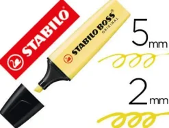FLUORESCENTE STABILO BOSS AMARILLO PASTEL 70/144 MAK118771