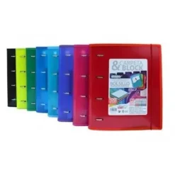 FRAGA CARPESANO 4 ANILLAS CON BLOCK ANILLA 32CM CON GOMA Y REFUERZO 100H 10SEP FR43211