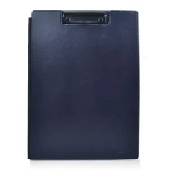 FRAGA CARPETA MINICLIP EN PIEL DYNAMIC COLOR AZUL TAMAÑO FOLIO FR79226
