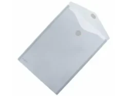 FRAGA CARPETA OFFICE BOX DOSSIER POLIPROPILENO CIERRE SUPERIOR V-LOCK DIN A4 VERTICAL 230X325 MM CRISTAL