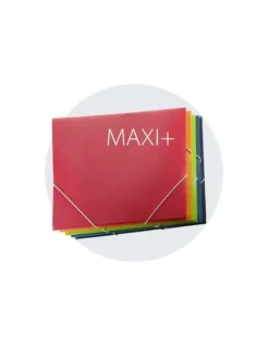 FRAGA CARPETAS CON GOMAS A4 MAXI + SUPRA COLORES