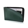FRAGA CARTERA CREMALLERA PIEL DYNAMIC COLOR VERDE A5 CUARTILLA FR75536