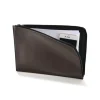 FRAGA CARTERA CREMALLERA PIEL DYNAMIC COLOR MARRON A5 CUARTILLA FR75576