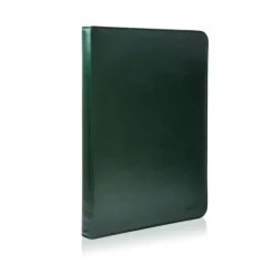 FRAGA PORTAFOLIOS PIEL DYNAMIC COLOR VERDE TAMAÑO FOLIO CREMALLERA FR74436