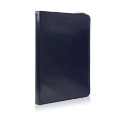 FRAGA PORTAFOLIOS PIEL DYNAMIC COLOR AZUL TAMAÑO FOLIO CREMALLERA FR74426