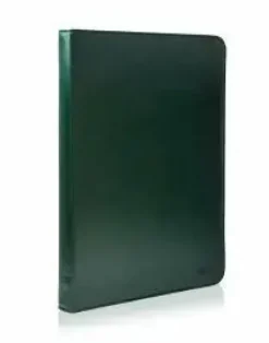 FRAGA PORTAFOLIOS PIEL DYNAMIC COLOR VERDE TAMAÑO CUARTILLA A5 CREMALLERA FR74536