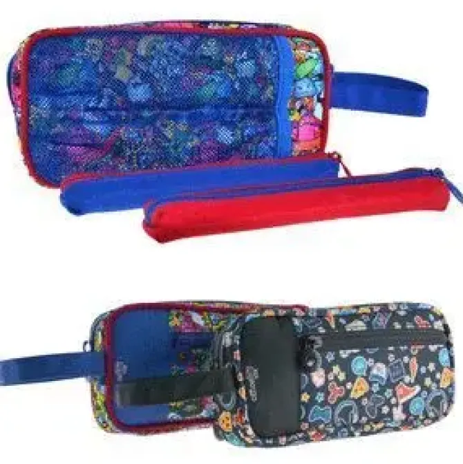 FRAGA PORTATODO ESTUCHE CANGURO 2 CREMALLERAS + 2 MINI ESTUCHES FR59601