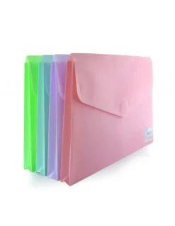 FRAGA SOBRE VELCRO FUELLE A4+ BLUSH COLORES PASTEL FR90705