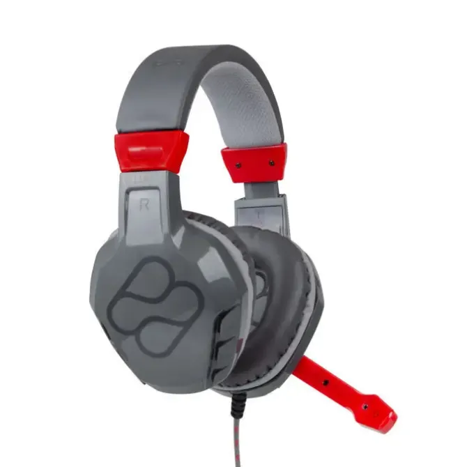 FR-TEC AURICULARES GAMING SAMUS - ALTAVOZ DE 50MM - MICROFONO ROTATORIO - CONTROL DE VOLUMEN Y MUTE - CONEXION MINI-JACK 3.5MM - COMPATIBLE CON TODOS LOS DISPOSITIVOS - COLORES COMBINABLES CON NINTEND