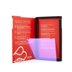 FR-TEC CRISTAL TEMPLAZO ANTI LUZ AZUL PARA NINTENDO SWITCH - DUREZA H9 - FILTRO DE LUZ AZUL - BLOQUEO DEL 98% DE RADIACION AZUL - PREVENCION DE FATIGA VISUAL Y ALTERACIONES DEL SUEÑO - FACIL APLICACIO