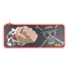 FR-TEC ONE PIECE LUFFY ALFOMBRILLA PARA TECLADO Y RATON XL - LUZ LED ROJA EN BORDES - BASE DE GOMA ANTIDESLIZANTE