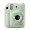 FUJIFILM INSTAX MINI 12 MINT GREEN CAMARA INSTANTANEA - TAMAÑO DE IMAGEN 62X46MM - FLASH AUTO - EXPOSICION AUTOMATICA - MINI ESPEJO PARA SELFIES - MODO PRIMER PLANO