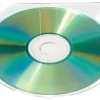 FUNDA AUTOADHESIVA PARA CD Q-CONNECT SIN SOLAPA PACK DE 10 UNIDADES