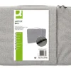 FUNDA PARA PORTATIL Q-CONNECT 15,6" CON ASA 1 BOLSILLO EXTERIOR CON CREMALLERA COLOR GRIS 350X250X25 MM