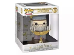 FUNKO POP DELUXE HARRY POTTER ALBUS DUMBLEDORE CON PODIUM - FIGURA DE VINILO - ALTURA 12CM APROX.