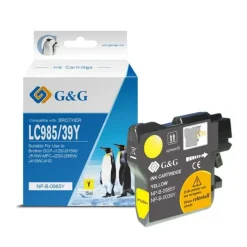 G&G BROTHER LC985XL AMARILLO CARTUCHO DE TINTA GENERICO - REEMPLAZA LC985Y