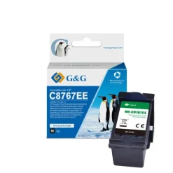 G&G HP 339 NEGRO CARTUCHO DE TINTA REMANUFACTURADO - REEMPLAZA C8767EE