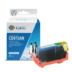 G&G HP 920XL CYAN CARTUCHO DE TINTA GENERICO - REEMPLAZA CD972AE