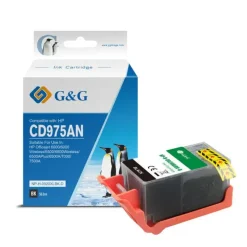 G&G HP 920XL NEGRO CARTUCHO DE TINTA GENERICO - REEMPLAZA CD975AE/CD971AE