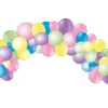 GLOBO 100% LATEX BIODEGRADABLE GUINARLDA ARCO LIGHT 55 UNIDADES COLORES PASTEL
